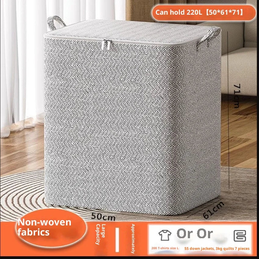 Clothes Storage Box Cover Baby Foldable Large Laundry Basket Qme A 220ML