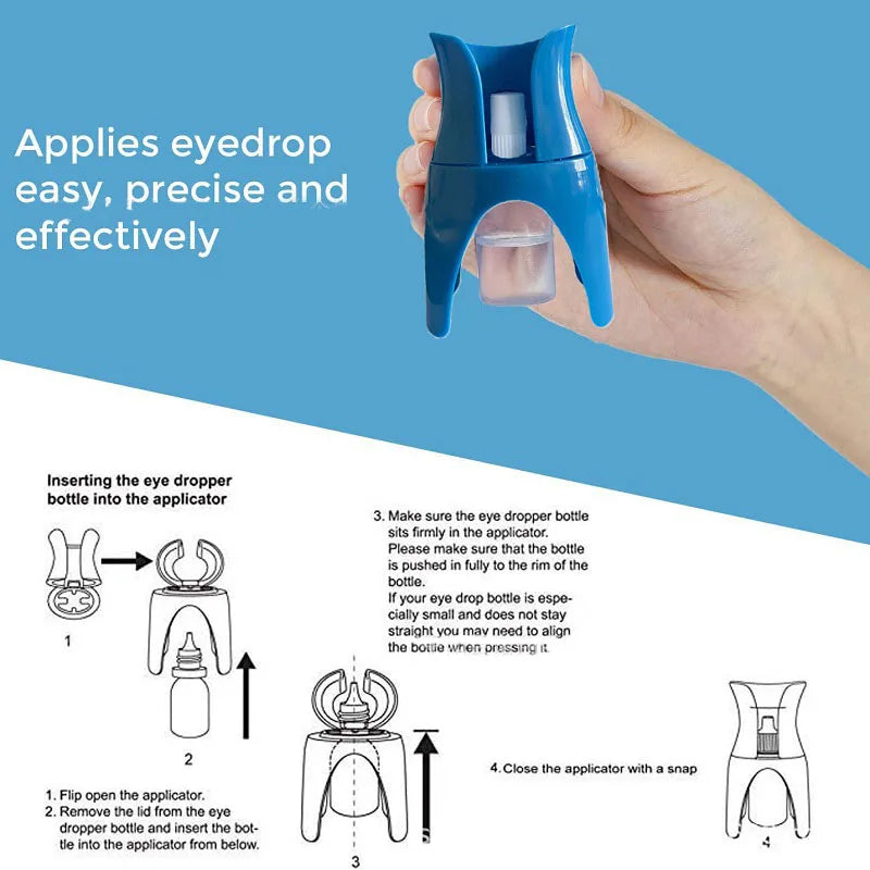 Reusable Eye Drops Artifact Auxiliary Bracket Portable Eye Drops Artifact Auxiliary Bracket Dropper Safety And Hygiene Tools Qme