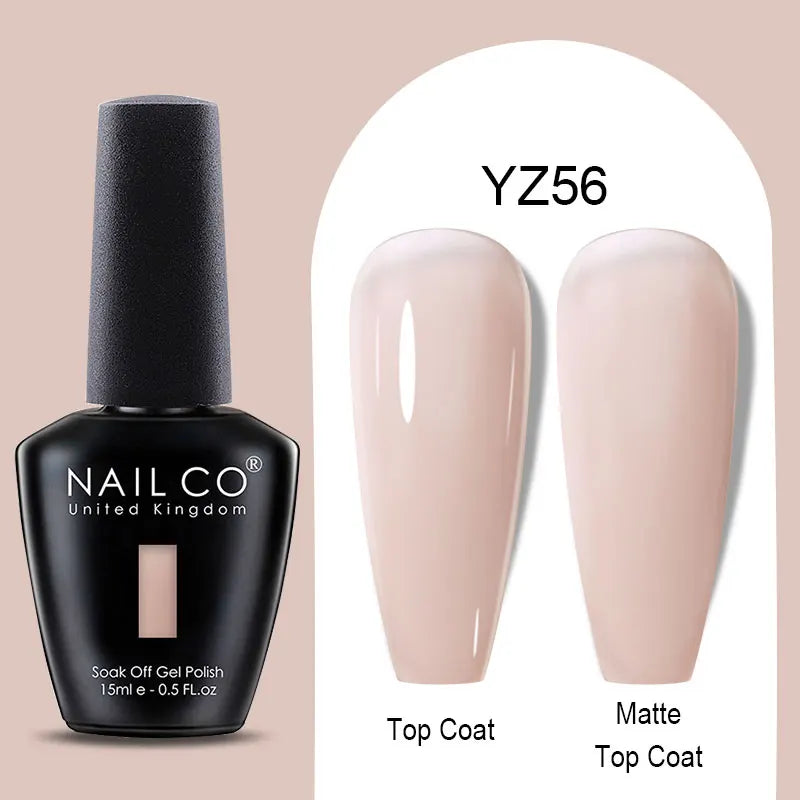 NAILCO Winter Red Gel Nail Polish Semi Permanent Soak Off Varnishes