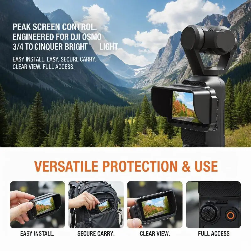 Quick Release Outdoor Sun Shade Lightweight Cover Light Shielding Qme