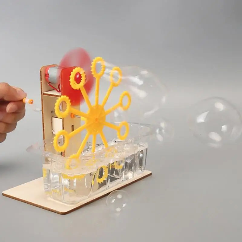 Children's Educational Handcrafted Assembly Model Puzzle Toy DIY Qme
