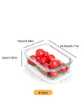Glass Food Storage Container Lid Meal Prep Fridge Dishwasher Qme S