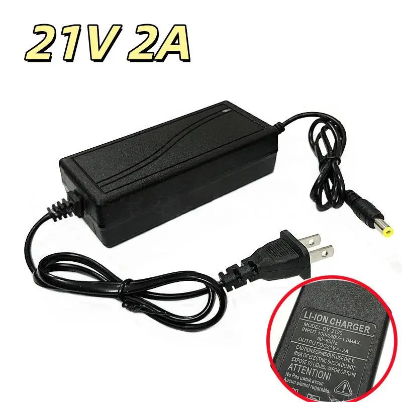Universal Adapter Fast Charger 21V 1A 2A DC Electric Wrench Lithium Qme 21V2A B