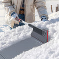 3 In 1 Extendable Ice Scraper with Foam Handle Windshield Snow Remover Multifunctional Retractable Snow Remover Car Accessories Qme Default Title