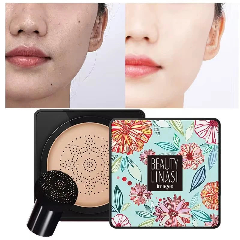 Mushroom Head Air Cushion CC Cream Natural Moisturizing Foundation Qme