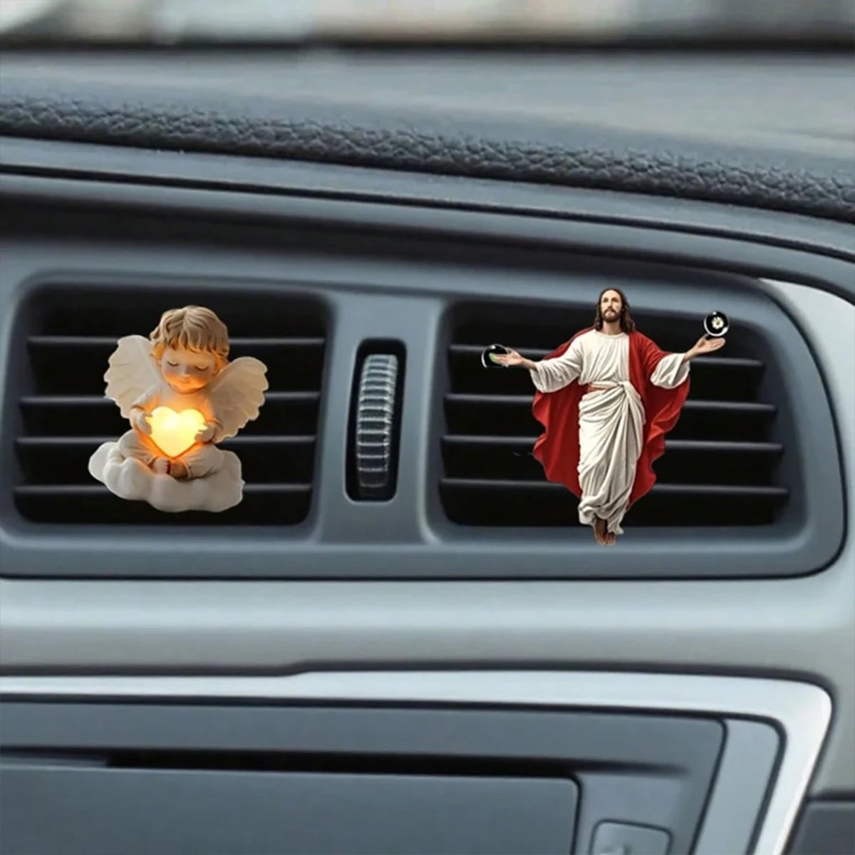 Angel Shaped Car Vent Clip Decoration Women's Accessories Qme