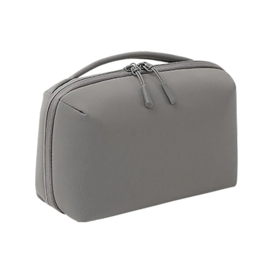 Portable Travel Cord Organizer Electronic Storage Case Cables Qme Gray-L