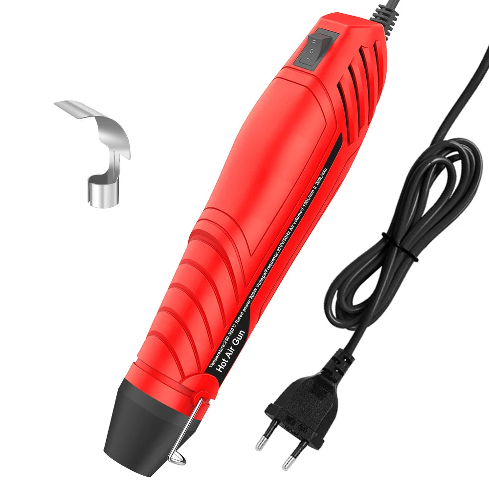 300W Air Gun DIY Soldering Temperature Blower Electric Power Dryer Qme set 1 110V US PLUG