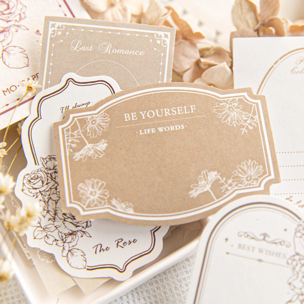 30 pcs/lot Vintage INS Loose leaf memo pad DIY Diary Album Scrapbooking hand made Stationery Craft Supplies Qme