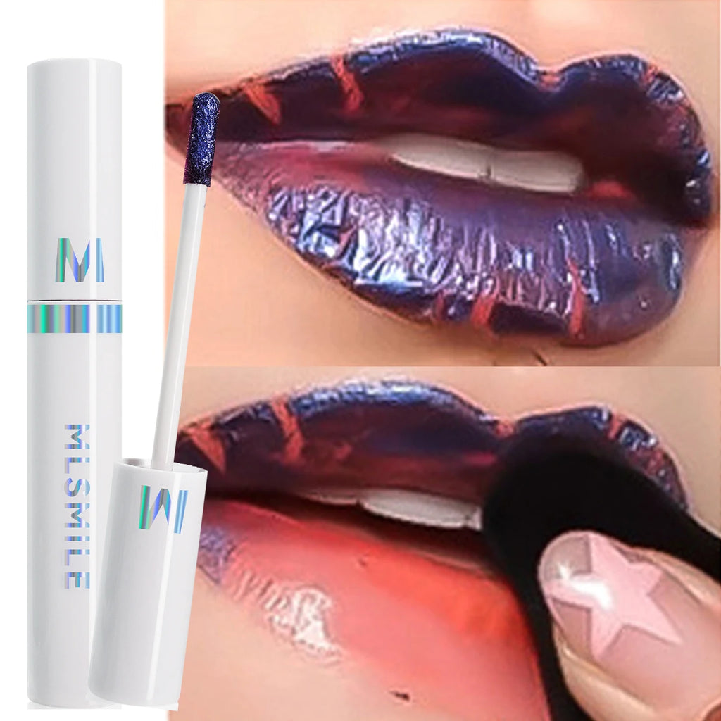 Cracking Lip Stain Wipe Off Pink Lip Tint Transfer Proof Lasting Non-stick Cup Peel Off Metallic Lip Mask Waterproof Cosmetics Qme