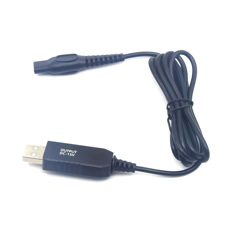HQ8505 15V Shaver USB Charger Power Cable Electric Series 3000 5000 Qme