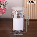 Refillable Vacuum Bottle Travel Cream Lotion Cosmetic Container Pump Qme 100ml Silver