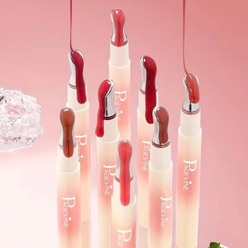 Watery Lipstick Lip Glaze Long-lasting No Smudge Nude Does Not Fade Qme
