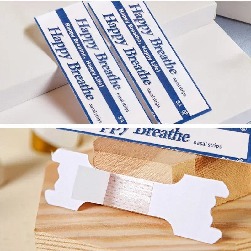 10/30/50/100Pcs Breathing Nasal Strips Improvement of Snoring AntiSnoring Strips Easier Better Breathe Health Care Sleeping Well Qme
