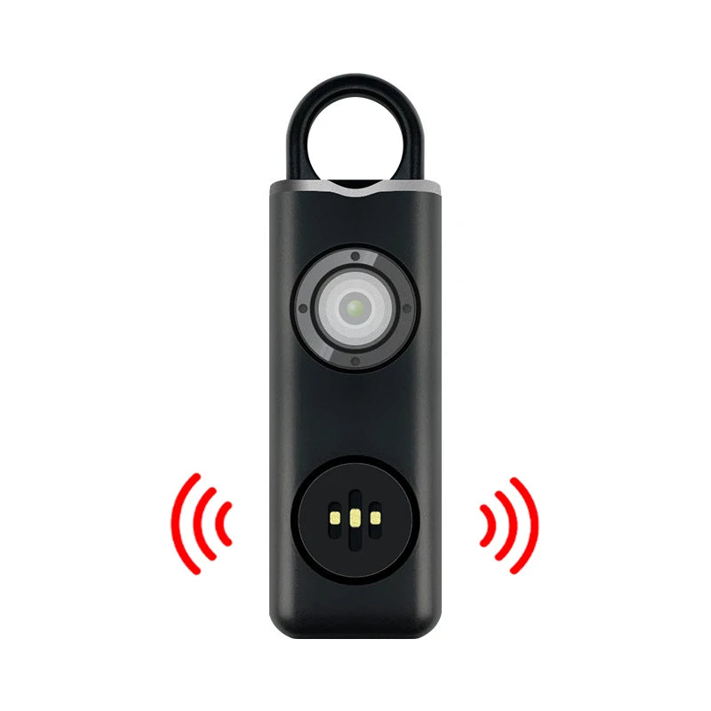 Smart Anti-Lost Alarm Finder Vibration Tracker for Apple Google Dual System Qme Black
