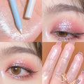 Starry Sky Pearlescent Eyeshadow Pen Shimmer Soft Touch Matte Lying Silkworm Eye Liner Long Lasting Glitter Eye Shadow Cosmetics Qme 1