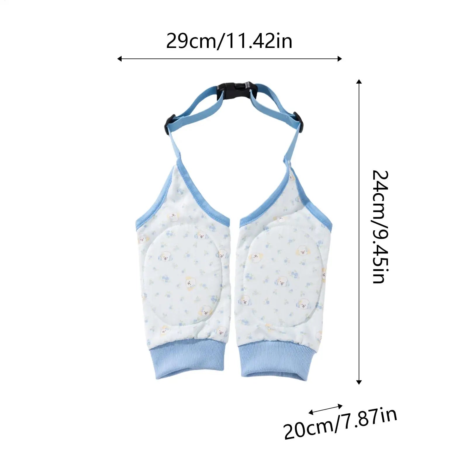 Dog Leg Wraps Anti-licking Adjustable Strap Knee Protector Sleeves Qme