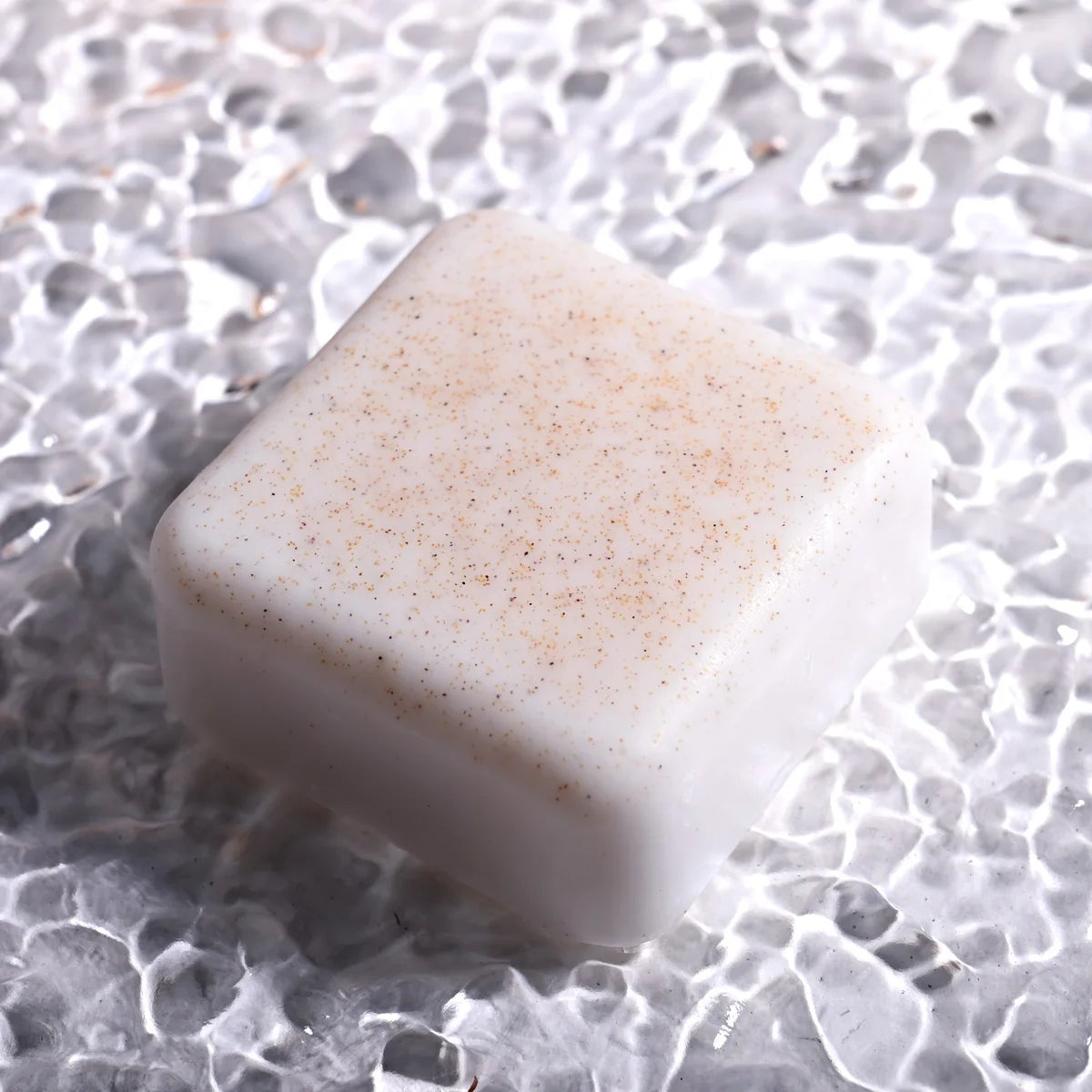 Scrub Coconut Essence Bath Soap Olive Oil Shea Butter Added Qme