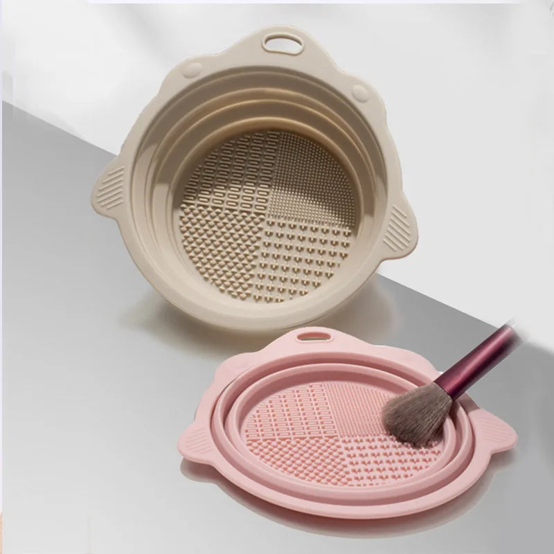 Makeup Brush Cleaner Carpet Cleaning Brushes Silicone Pad Cosmetic Qme