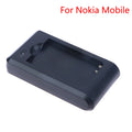 BL-5C Replacement Battery BL 5C USB Charger Mobile Phone Li-ion 4 2V Qme Black