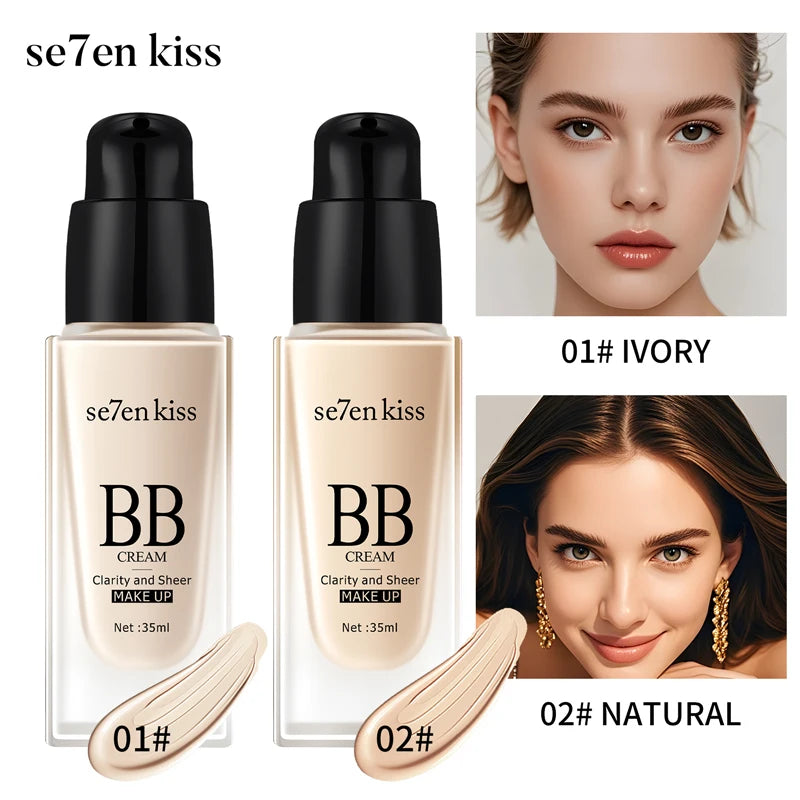 Lightweight Waterproof BB Cream Long-lasting Formula Refreshing Qme