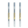 3-6Pcs/Set 0.38mm Kawaii MUJIs Gel Pen Black/Red/Blue Ink Gel Pen Office School Ballpoint Pen Writing Stationery Qme 0.38mm 3 black