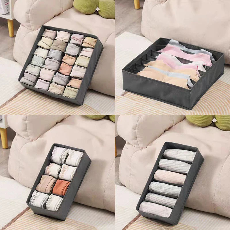 Household Wardrobe Box Cabinet Drawer Organizer Underwear Socks Bra Qme