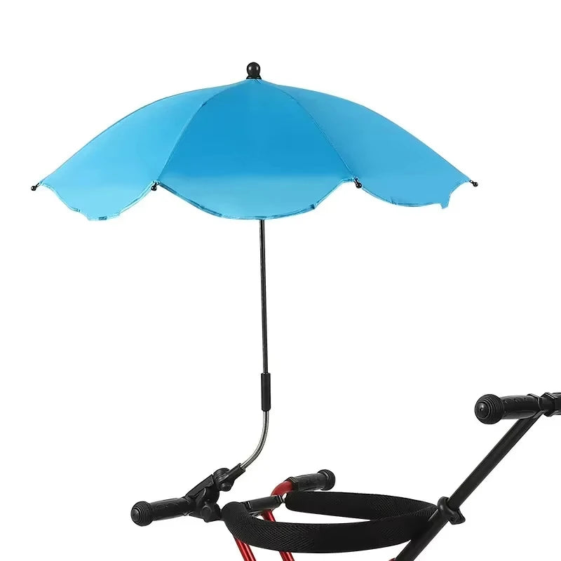 UV Protection Baby Stroller Umbrella Clamp Universal Sunscree Qme