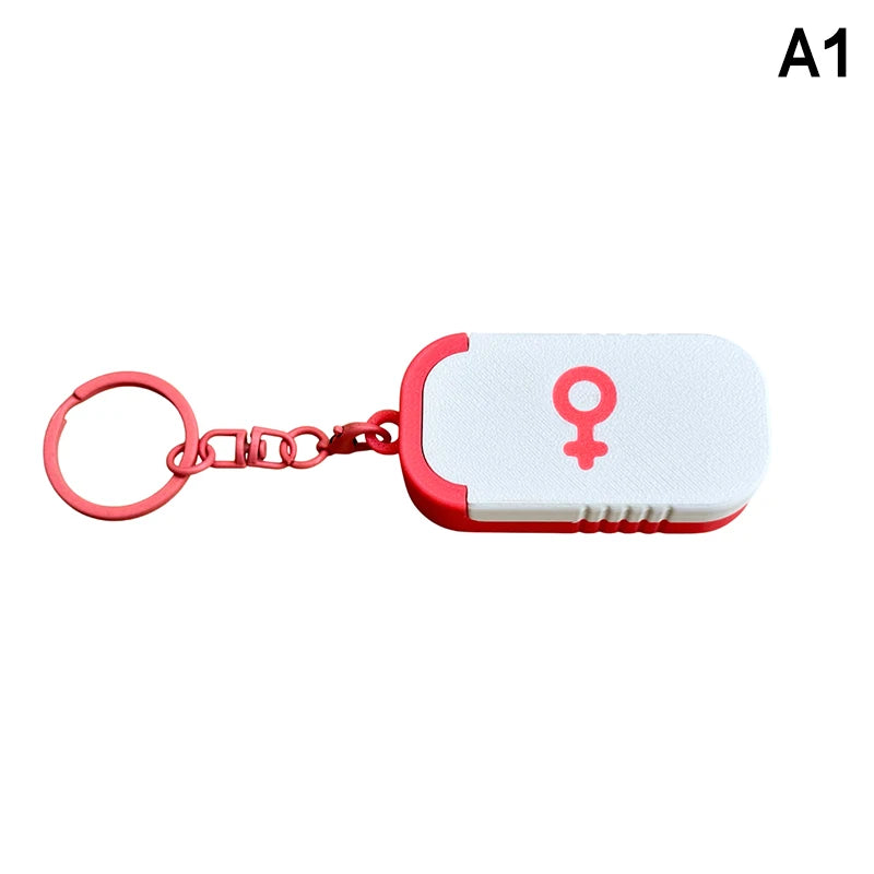 Portable Travel Daily Medication Management Mini Sliding Pill Box Qme A1