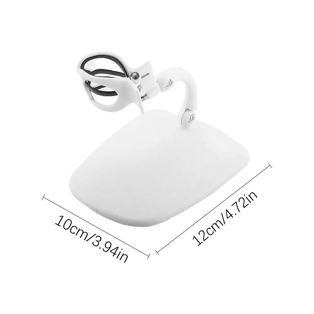 Nail Polish Bottle Holder Display Fixing Clip Adjustable Gel Nail Polish Holder Organizer for Beauty Women Girls Home Manicure Qme CN White