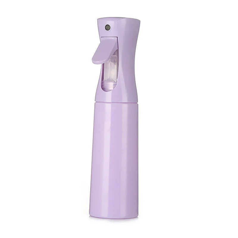 Hairdressing Spray Bottle Hair Pressure Continuous Watering Can Qme 300ML-Purple China Mainland