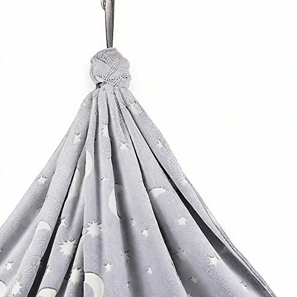 Kids Sensory Swing Luminous Hammock Comfortable Swivel Children Pod Qme