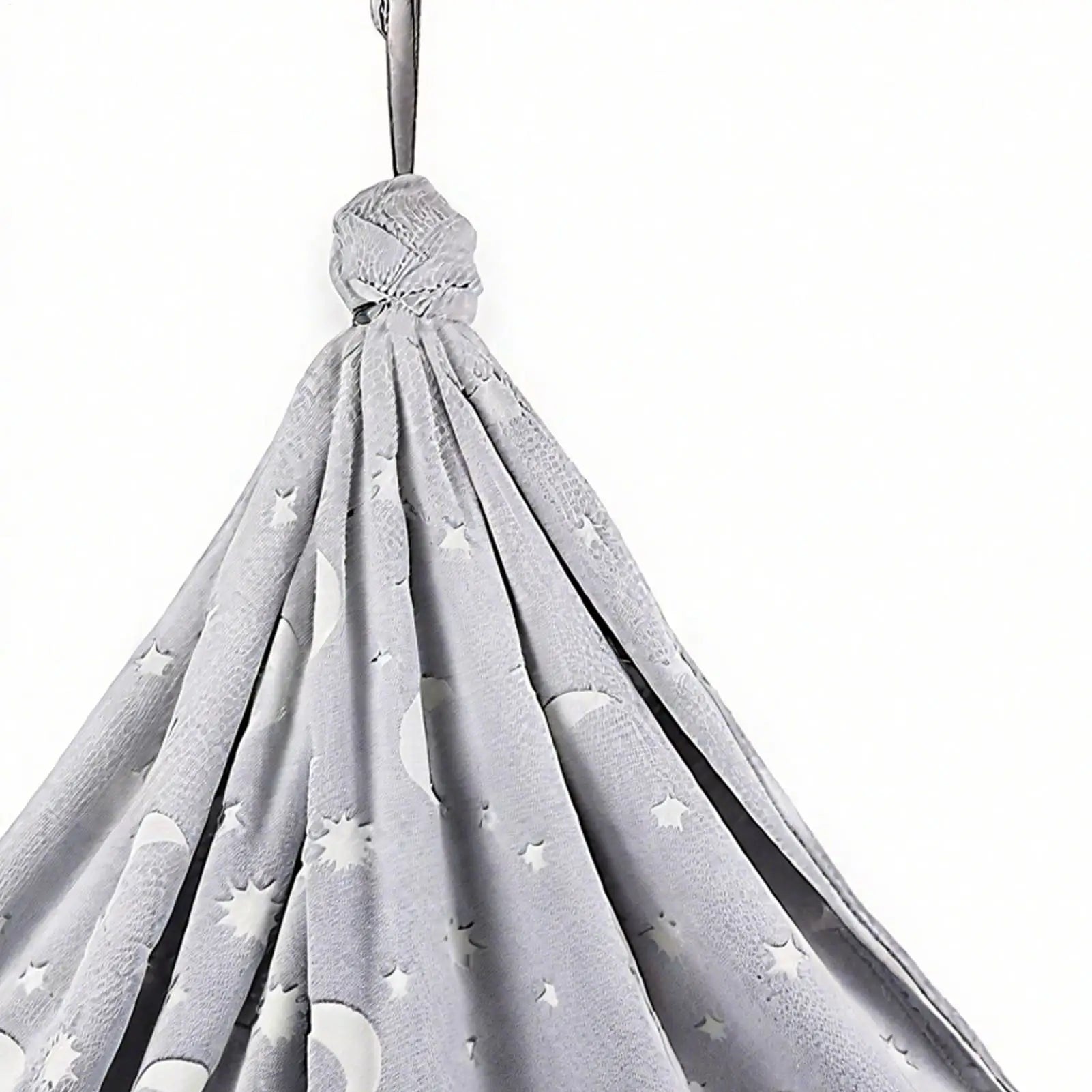 Kids Sensory Swing Luminous Hammock Comfortable Swivel Children Pod Qme