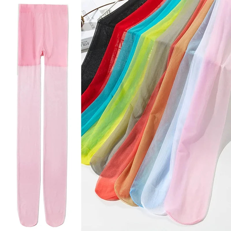 Sexy Transparent Long Stockings Leggings Nightclub Breathable Ultra Qme