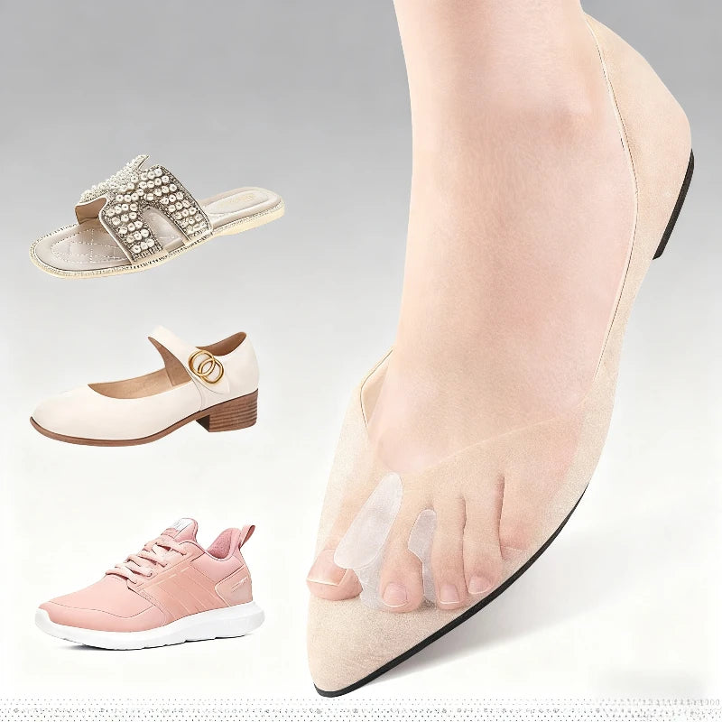 Soft Massage Forefoot Pads Holes Thickened Sole Toe Separators Daily Qme
