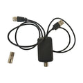 Digital TV Antenna Amplifier Signal Enhancer 4K UHD High-definition TV Antenna Signal Receiver TV Antenna Signal Enhancer Qme black