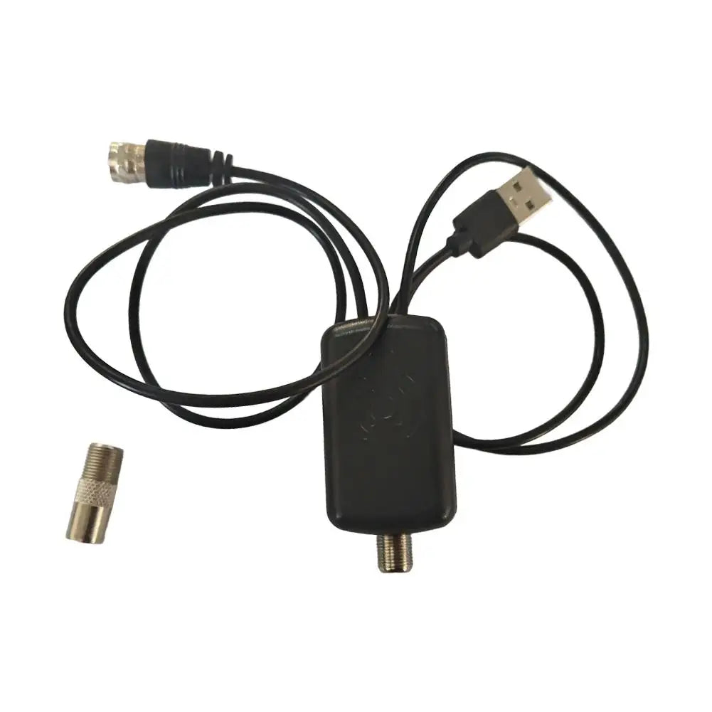 Digital TV Antenna Amplifier Signal Enhancer 4K UHD High-definition TV Antenna Signal Receiver TV Antenna Signal Enhancer Qme black