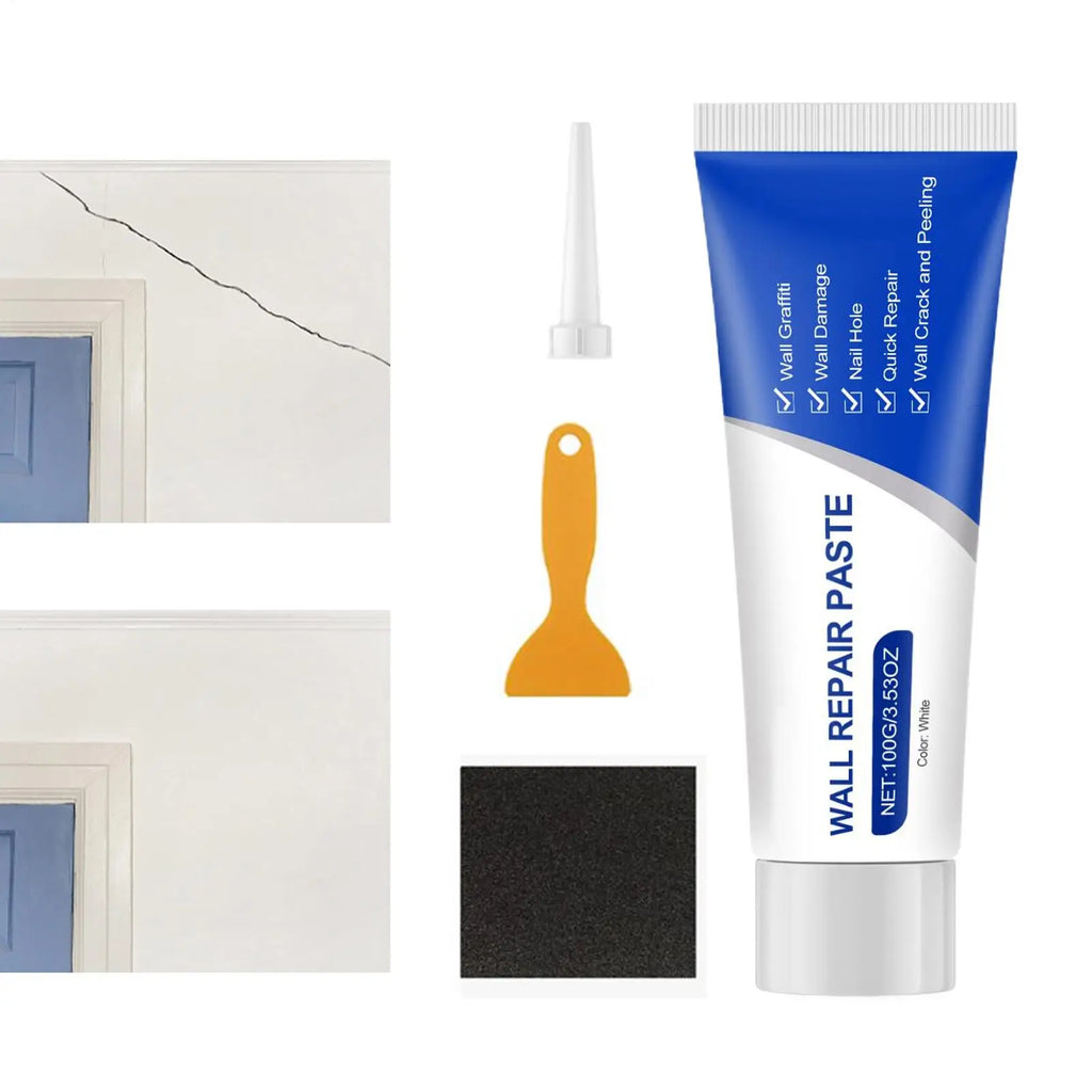 new Wall Repair Kit Putty Paste Mending Agent Wall Hole Repair Kit For Ceiling Door Fixing Mending Home Apartment Dormitory Wall Qme