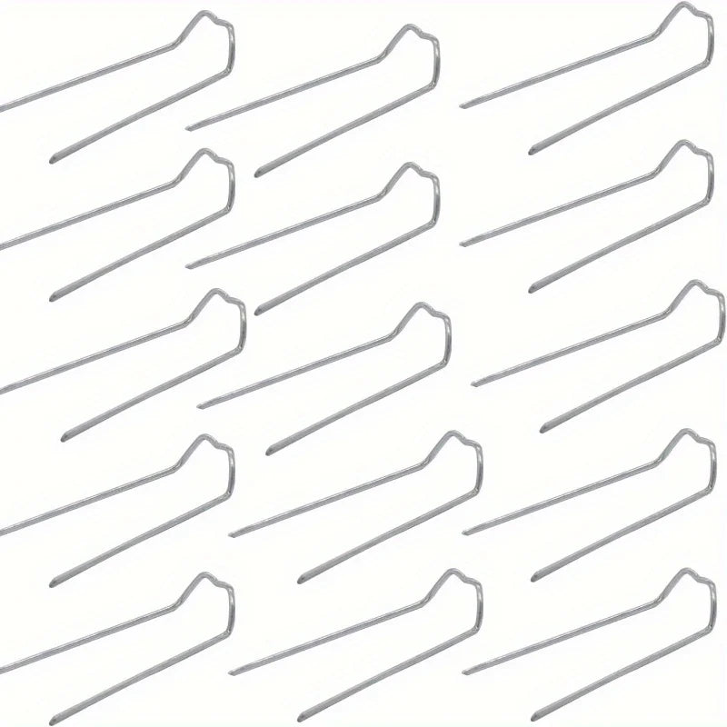 100 Green U-Flower Pins, 1.8 Stainless Steel Handicraft Sticks for Garlands, Bouquets and Botanicals Qme 100pcs
