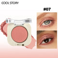 Eyeshadow Palette - Matte & Shimmer Nude Colors, Multi-Use Makeup Palette for Eyes & Face, Smooth Formula, Long Lasting Pigment Qme 07 Coral Pink
