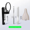 Magnifying Glass Nail Clipper Anti-splash Rust-proof Large Trimmer Qme 2 Black