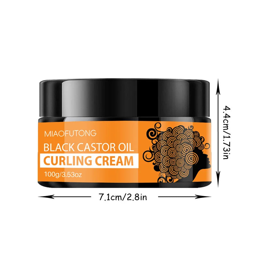 Black Castor Oil Healthy Moisturizes And Defines Curls Suitable For Dry Curly Hair For Both Men And Women,Repair Hair Tangles Qme
