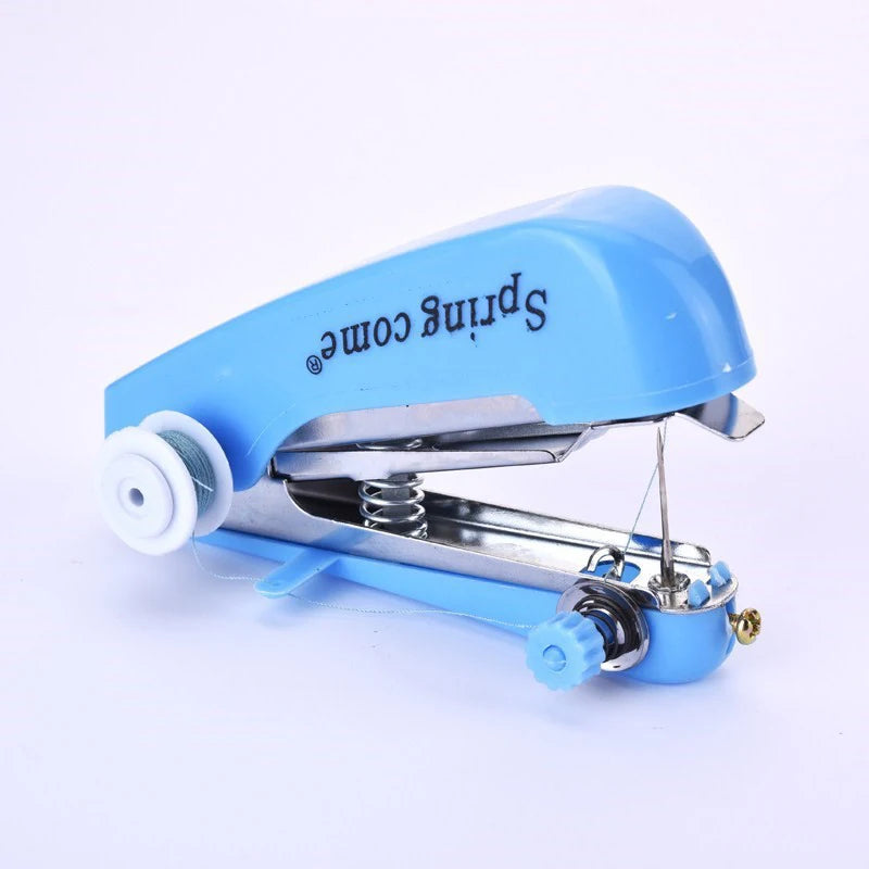 Random Mini Sewing Machine Needlework Cordless Handheld Clothes Qme