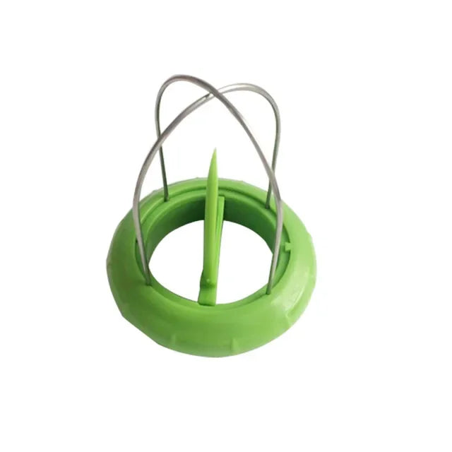 Creative Stainless Steel Kiwi Peeler Fast Fruit Peel Splitting Tool Qme Green