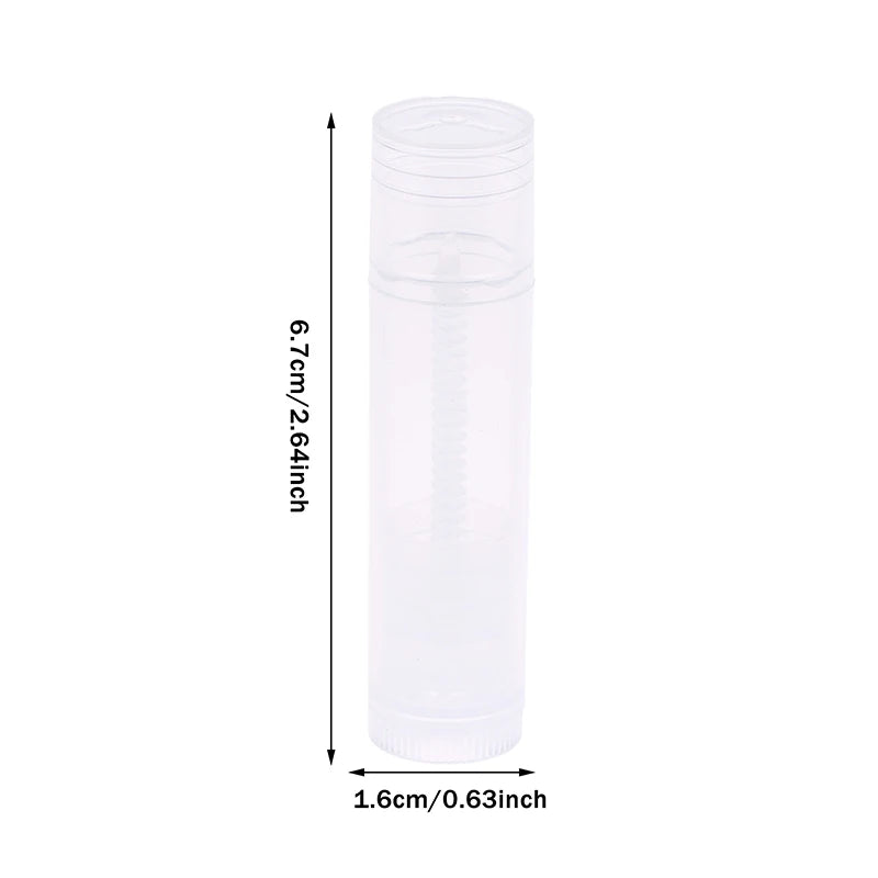Empty Lip Gloss Tubes Sterile Refillable Containers Lipstick Balm Qme