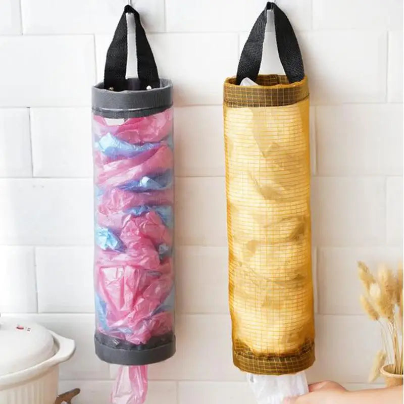 Pull-out Storage Hanging Bag Kitchen Garbage Shopping Shoe Cover Qme