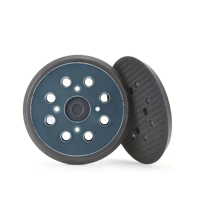 125mm 5 Inch 8 Hole Sander Pad Disc Abrasive Polished Back Pad Sander Polishing Disc For Woodworking Tools And Accessories Qme 125mm