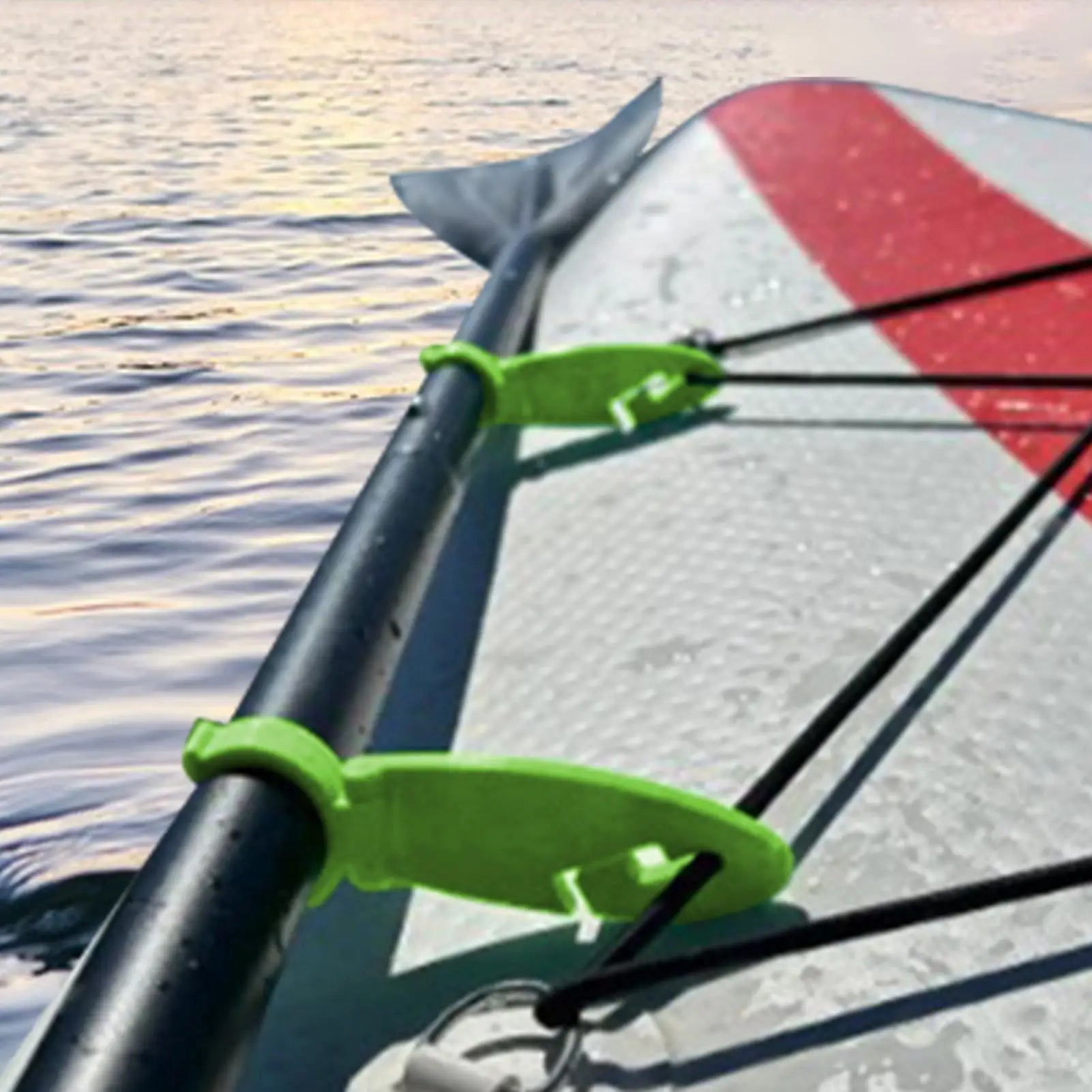 Paddle Board Clips Expandable Fix Clamps for Paddle Board Water Sports Supplies Fasten Clips for Boys Teens Men Golfers Dad Mom Qme