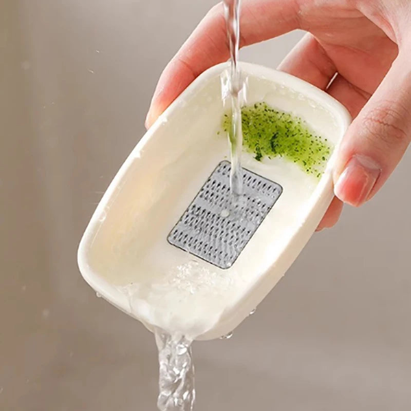 Manual Ginger Grater Chopping Garlic Kitchen Vegetable Cooking Food Qme