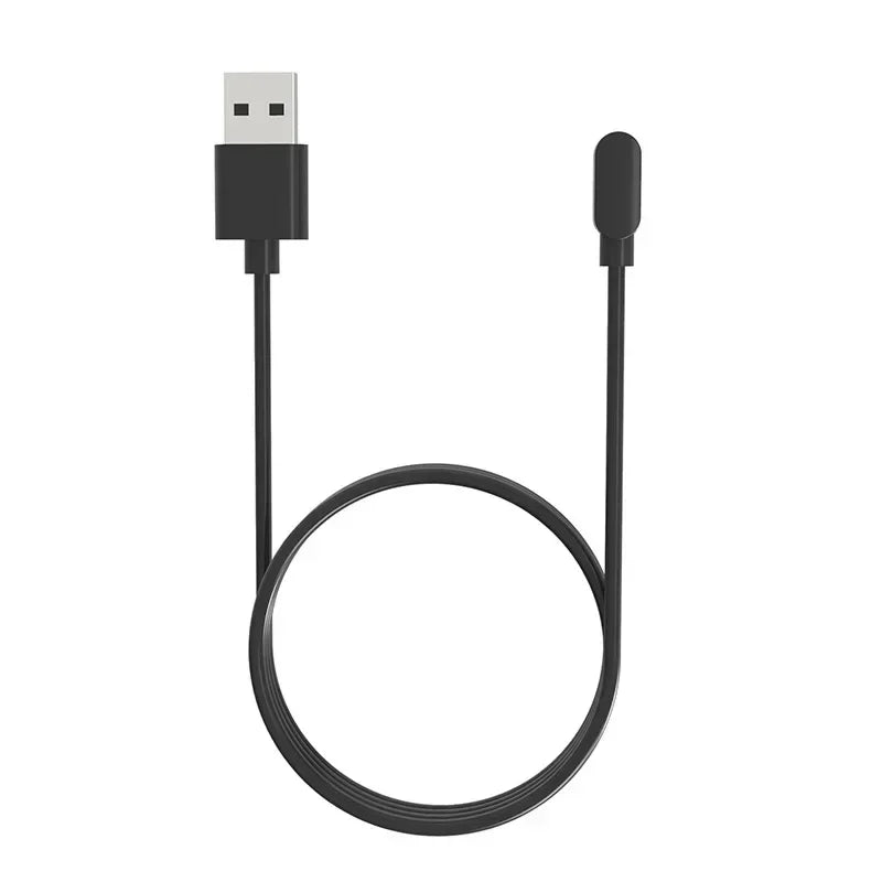 Magnetic Charge Charging Cable for Smart Watch with Magnetics Plug for 2 Pins Distances 4mm Black Novel Power Charger Cables Qme